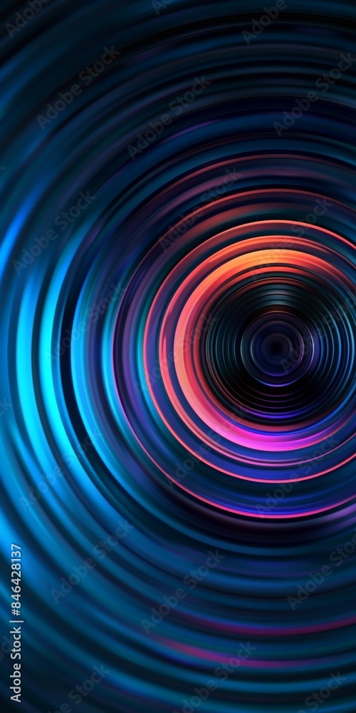 Mesmerizing Abstract Colorful Ripple Background in Vibrant Blue and Orange Tones Mesmerizing Abstract Colorful Ripple Background in Vibrant Blue and Orange Tones