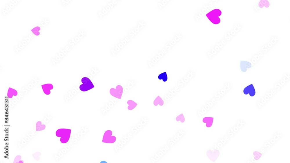 回転するカラフルなハートの背景. Background of Rotating Colorful Hearts. 回転するカラフルなハートの背景. Background of Rotating Colorful Hearts.