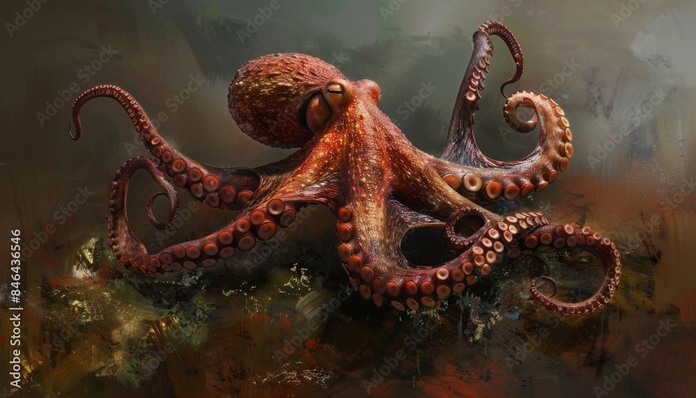 The Astonishing Big Red Octopus: A Closer Look at Octopus cyaneus The Astonishing Big Red Octopus: A Closer Look at Octopus cyaneus