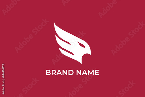 hawk fire abstract logomark, flacon and fire flame iconic logo, letter E speed logo hawk or falcon vector, firebird logo design, bird with fire or flame wing vector, eagle fire team badge shield logo 