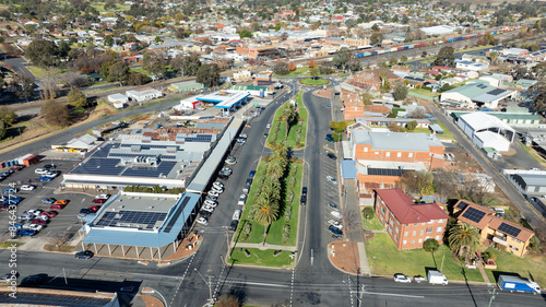 Junee NSW Broadway Street Southbound CBD photo