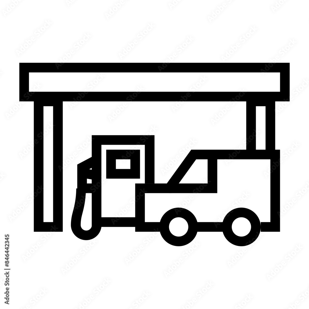 gas station icon gas station icon