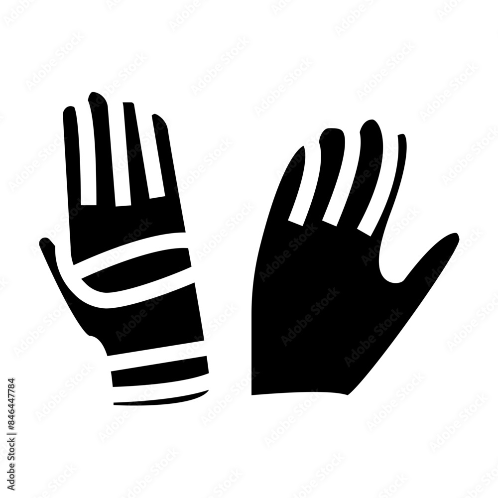 Obraz premium safety gloves icon
