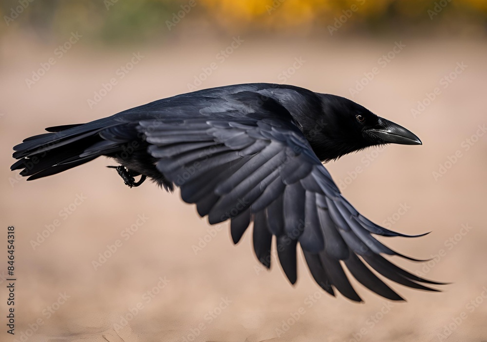 Naklejka premium Glide in Focus