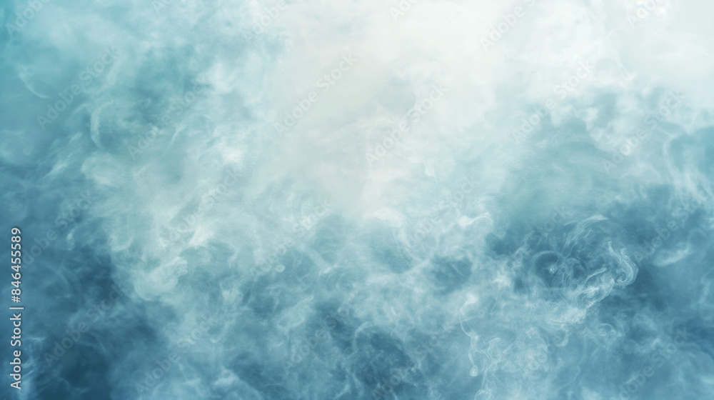 Misty ethereal clouds in light blue tones, ambient background concept. Background with copy space Misty ethereal clouds in light blue tones, ambient background concept. Background with copy space