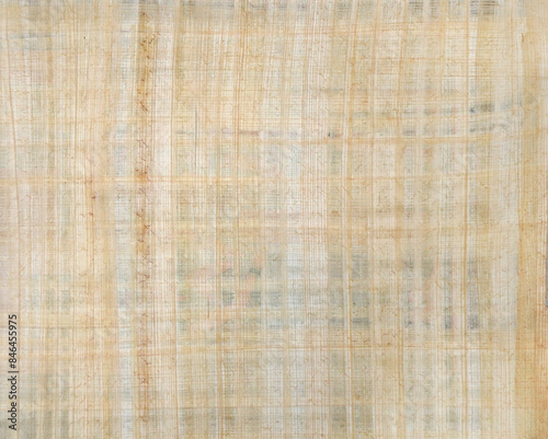 Egyptian papyrus paper texture. Horizontal or vertical background with sheet of papyrus. Copy space for text