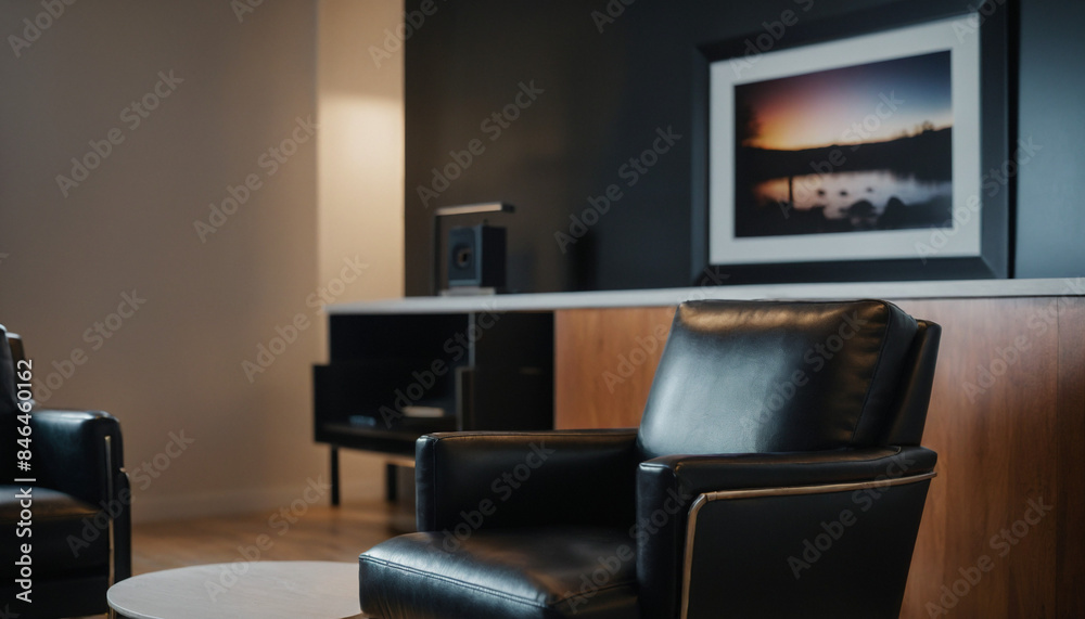 Interior design of living room with Picture mockup for your art. Interior design of living room with Picture mockup for your art.