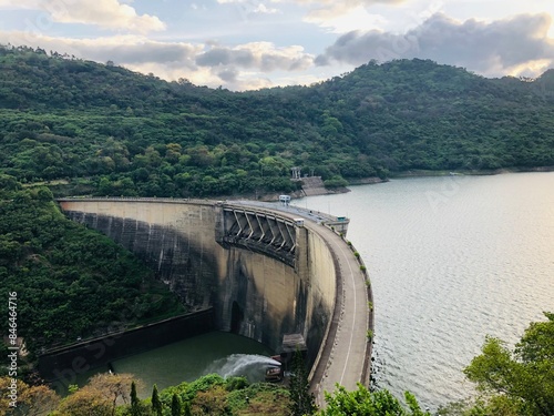 Victoria Dam in Sri Lanka