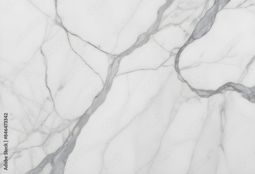 Fototapeta premium Marble in shades of white and gray. Abstract fluid patterns.