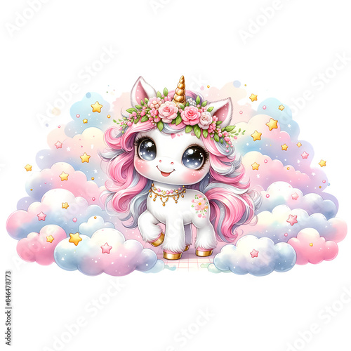 Pink jewelry unicorn