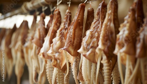 Salty Delights: Adventures of Dried Squid on the Line at 7:4 photo