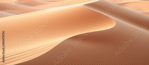 The copy space image captures the distinctive shape and texture of the desert sand © Gular