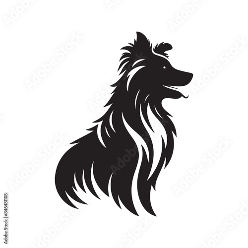 illustration of a dog