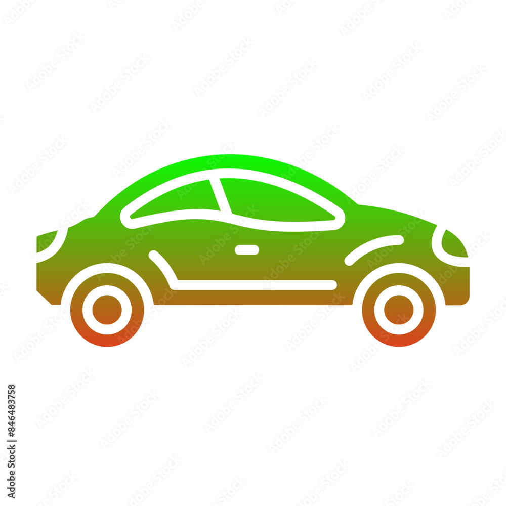 Naklejka premium New Car Icon