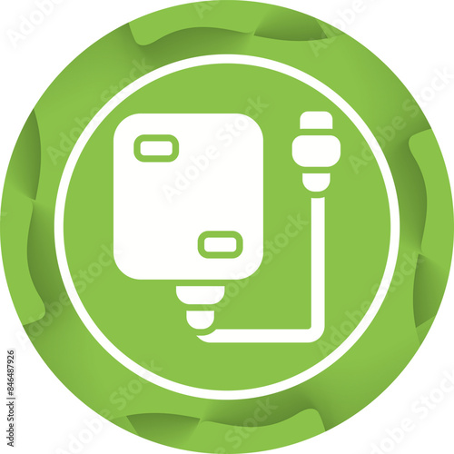 Portable Hard Drive Vector Icon