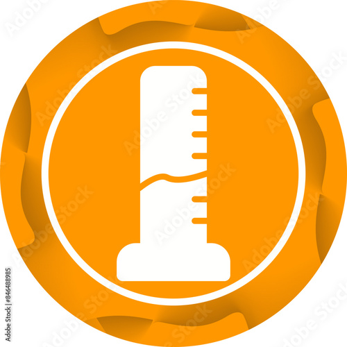 Graduated Cylinder Vector Icon