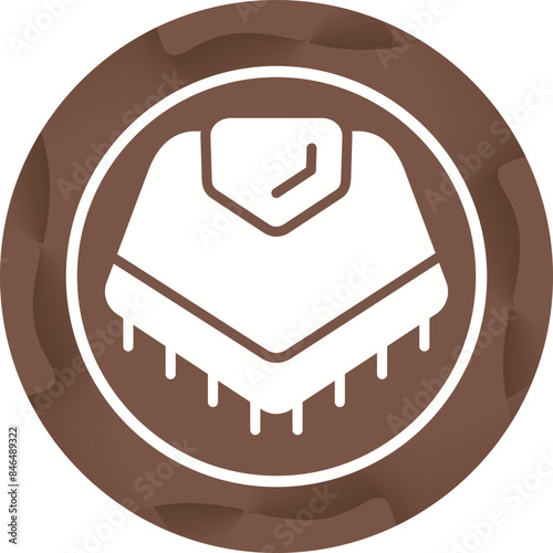 Poncho Vector Icon