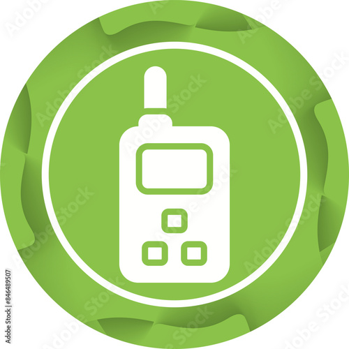 Emergency Radio Vector Icon
