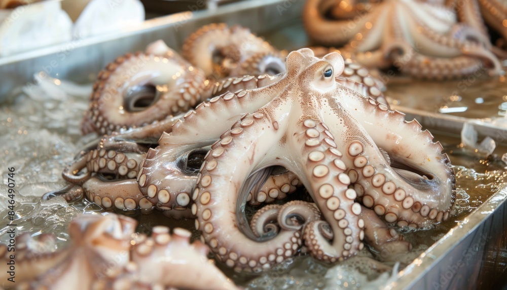 Delicious and Tender Octopus - Ready to be Cooked Fresh at 7:4 Delicious and Tender Octopus - Ready to be Cooked Fresh at 7:4