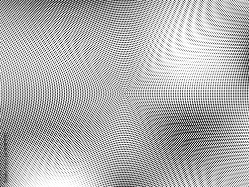 Halftone dotted background. Pattern with circles, dots. Design for web banners, Wallpaper, sites. Vector illustration. Pop art style Black and white colour. Comic book pattern