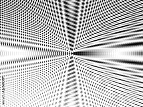 Halftone dotted background. Pattern with circles, dots. Design for web banners, Wallpaper, sites. Vector illustration. Pop art style Black and white colour. Comic book pattern