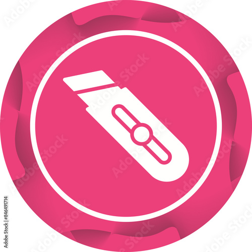 Paper Cutter Vector Icon
