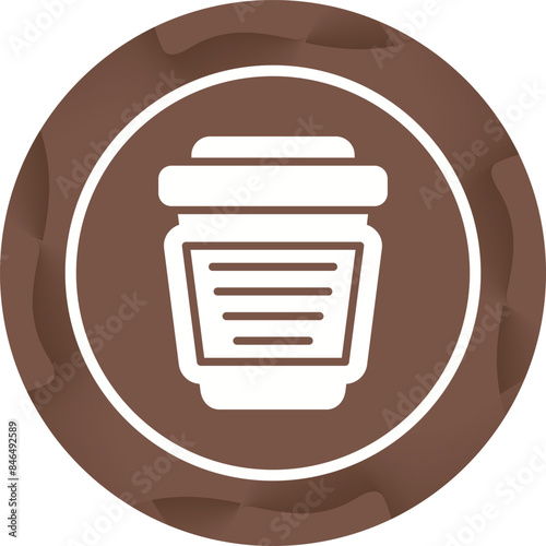 Coffee Cup Vector Icon photo