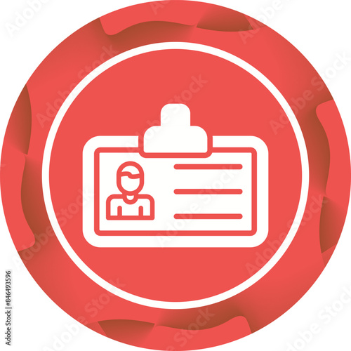 Id Card Vector Icon