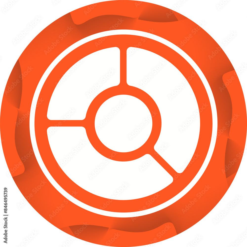Pie Graph Vector Icon Pie Graph Vector Icon