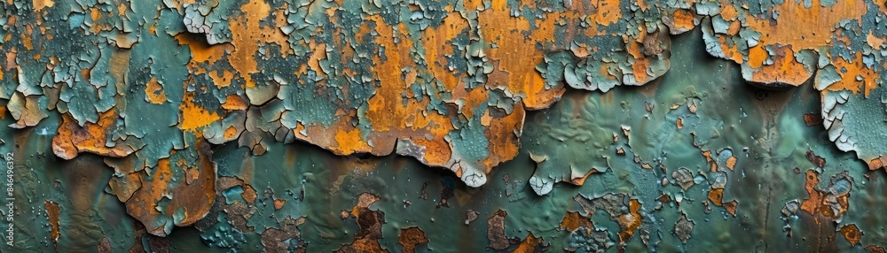 Abstract Rusty Metal Texture.