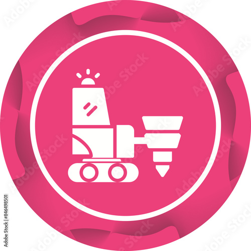 Drilling Machine Vector Icon