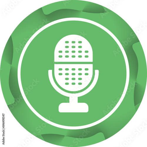 Microphone Vector Icon