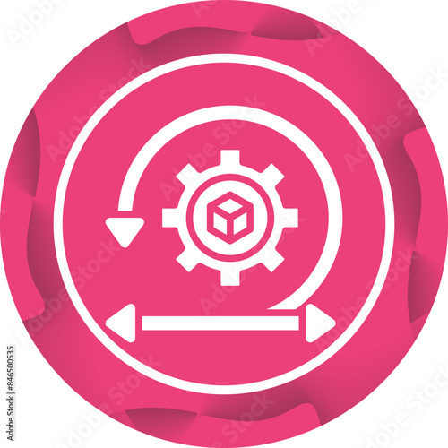 Iterative Design Vector Icon