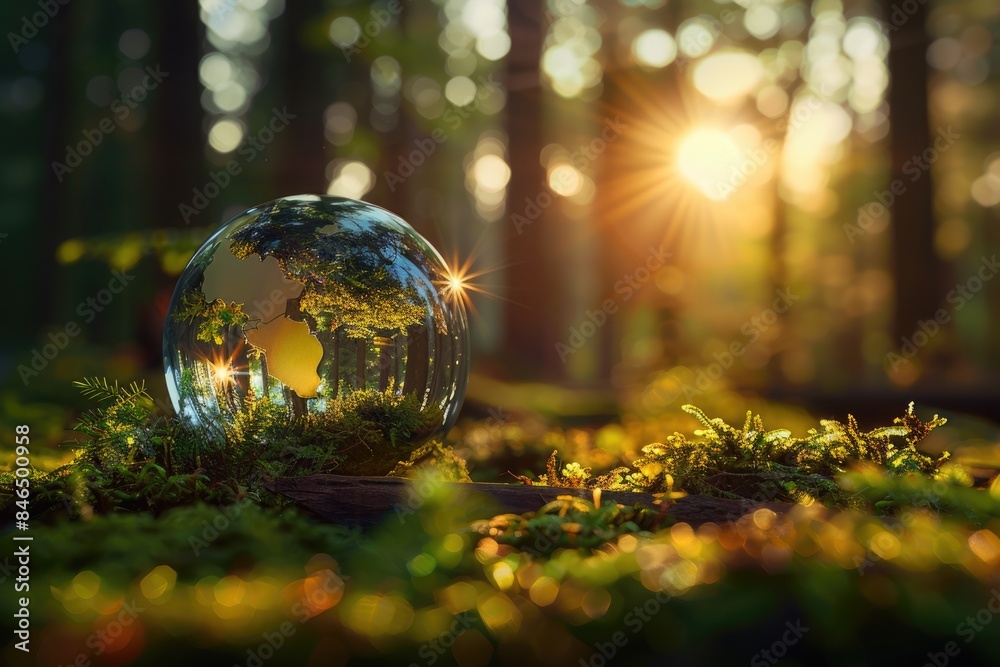 The Glass Earth in the Forest The Glass Earth in the Forest