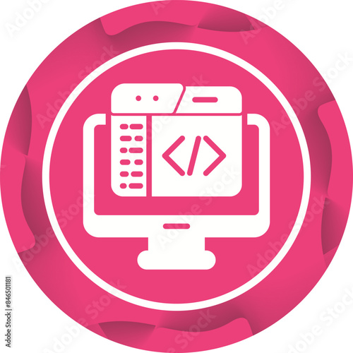 Code Editor Vector Icon