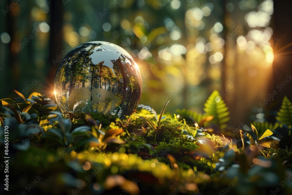 The Glass Earth in the Forest The Glass Earth in the Forest