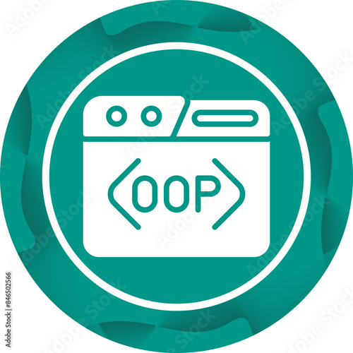 OOP Vector Icon
