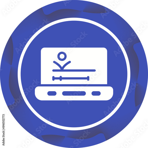 Motion Graphic Vector Icon