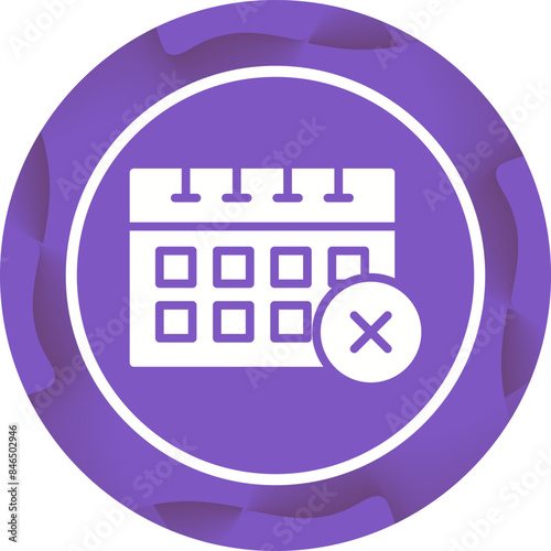 Canceled Vector Icon