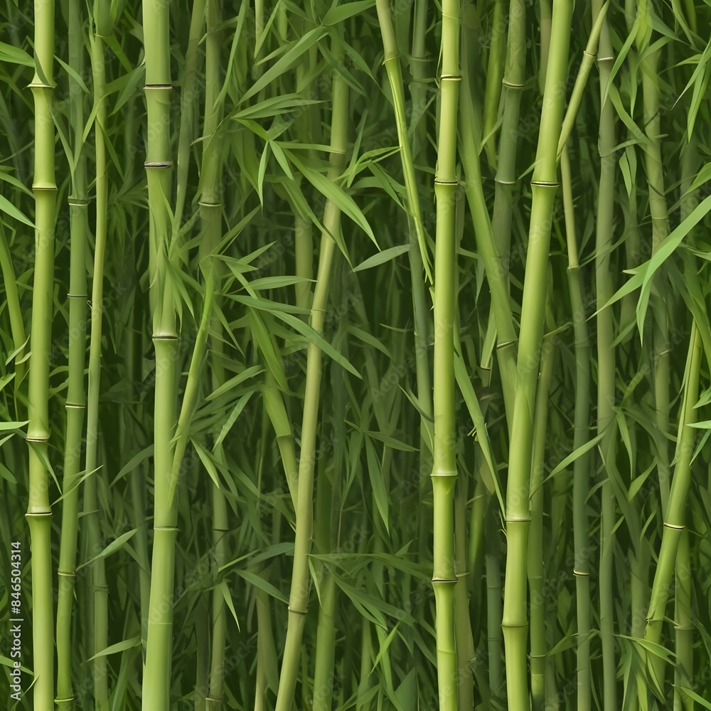 Background, abstraction, texture from various green bamboos Background, abstraction, texture from various green bamboos