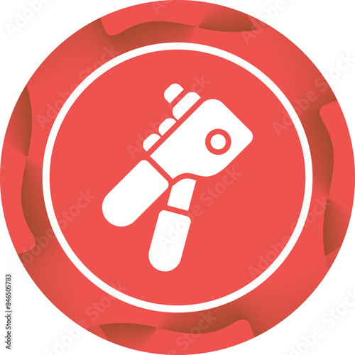 Rivet gun Vector Icon