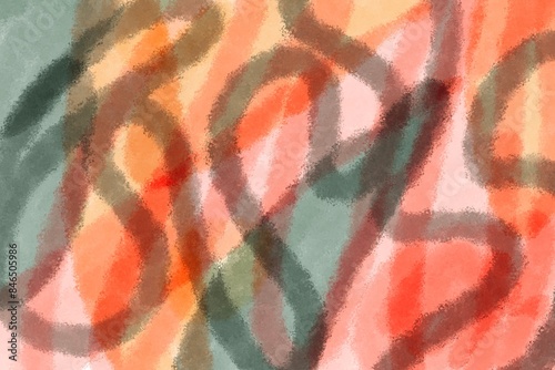 Wallpaper Mural Abstract background with wavy lines Torontodigital.ca