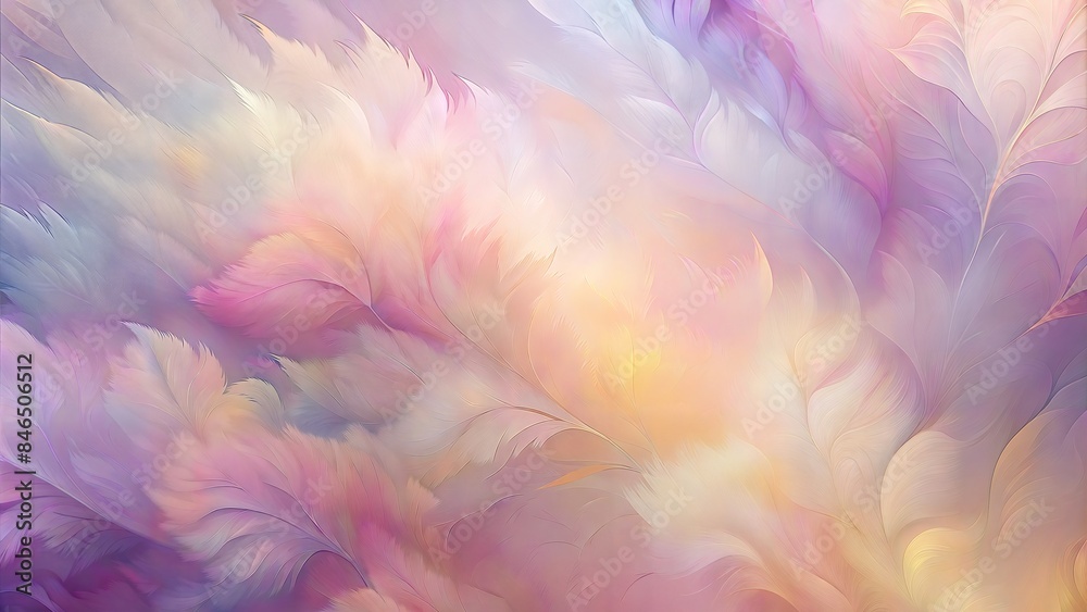 Colors of joy: vibrant pink and purple painting 