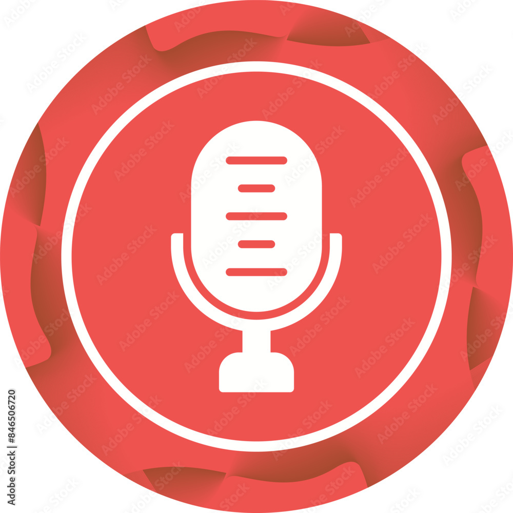 Microphone Vector Icon Microphone Vector Icon