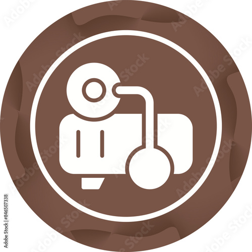 Air compressor Vector Icon