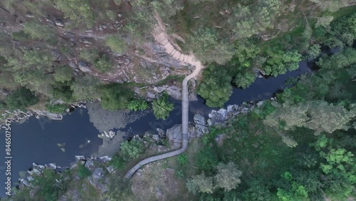 Embalse de Cachamuiña en la provincia de Ourense photo