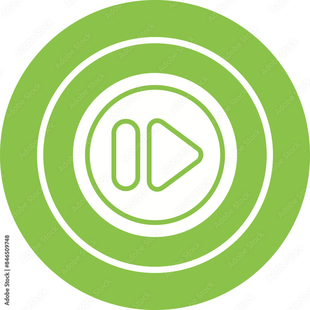 Fast Forward Button Vector Icon Fast Forward Button Vector Icon