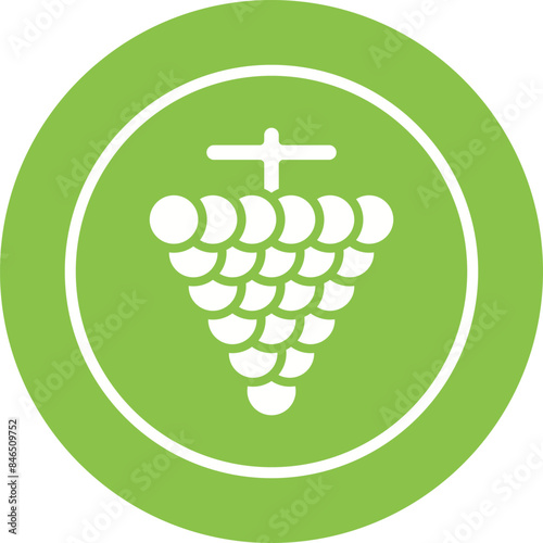 Grapes Vector Icon