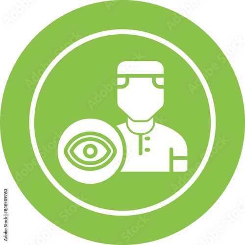 opthalmologist Vector Icon
