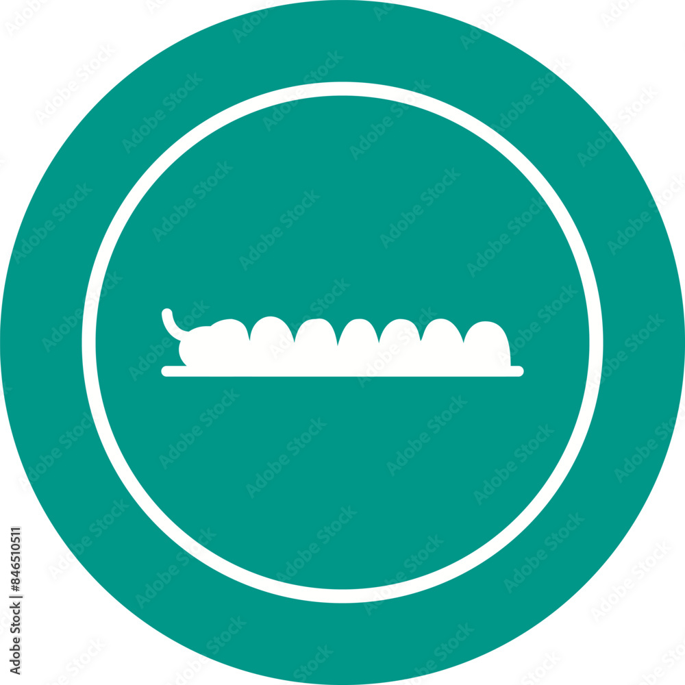 Caterpillar Vector Icon Caterpillar Vector Icon